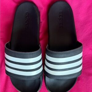 Adidas Black Slide Sandals